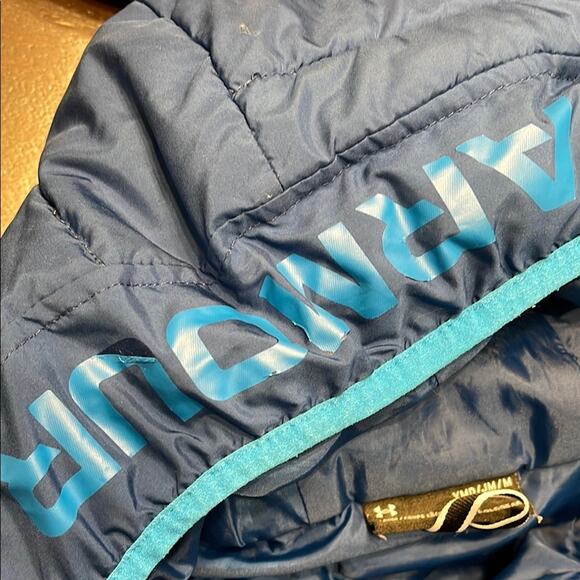 Under Armour Shiny Blue Jacket - Picture 8 of 8